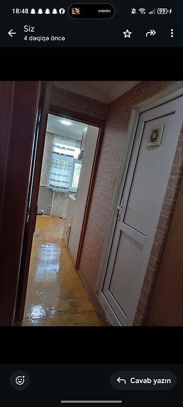 panarama 3.2: 1 otaqlı mənzil – mətbəx və sanitar qovşaqla - İşıqlı mətbəx: pəncərə — 4