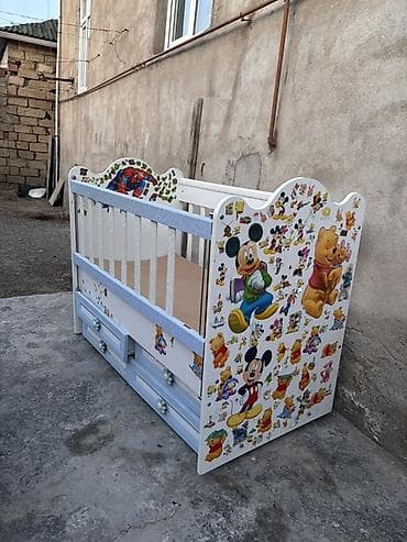 Oğlan və qız üçün, Çarpayı, Bazasız, Matrassız, Siyirməli