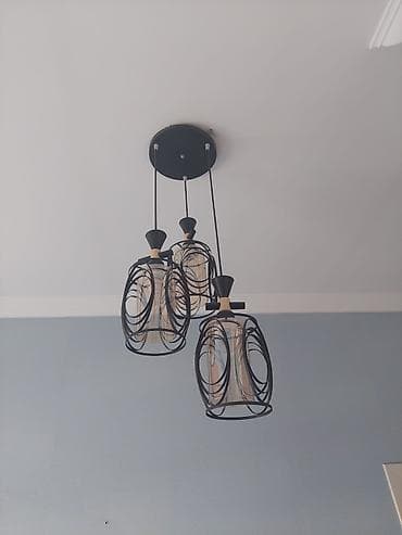 cılcıraq: Çılçıraq, 3 lampa, Şüşə — 2