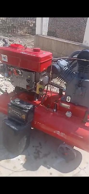 Dizel mühərrikli mobil hava kompressoru – HWH W3128 - Güclü dizel