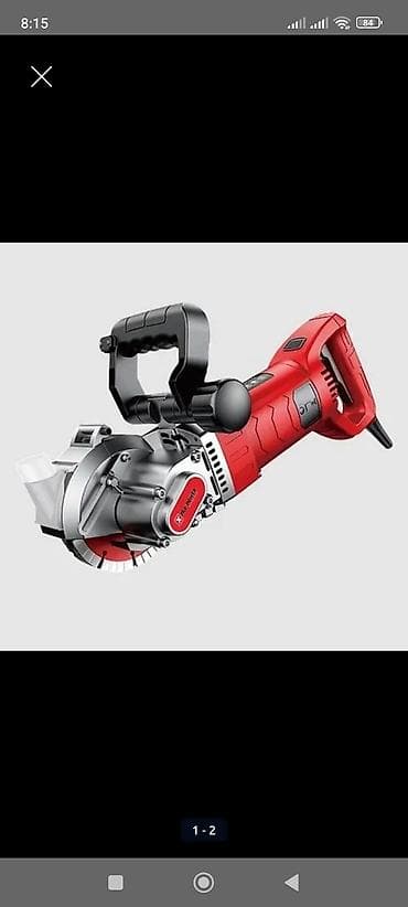 Ev və bağ: Elektrik divar oyucu (wall chaser) – ikili diskli, toz çıxışlı — 1