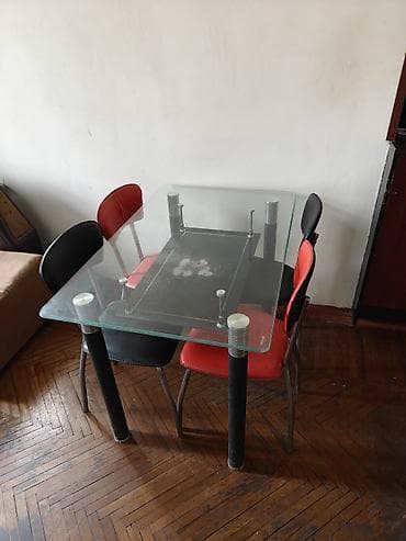 Mətbəx üçün, Açılmayan, 4 stul — 2