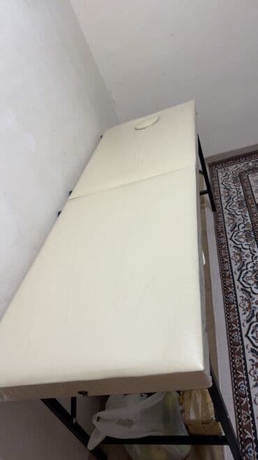 Masaj kuşetkası, Qatlanan, rəng - Süd rəngi