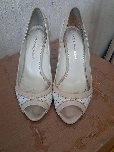 qadın papuşları: Qadın ayaqqabıları – 3 cüt klassik yüksəkdaban 1) Monica Ricci — 3