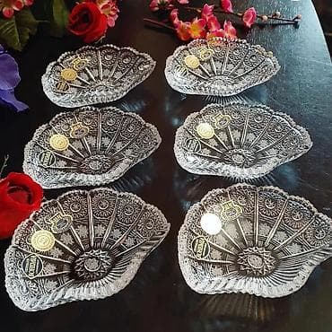 naxcivan limonu: 6 eded bohemia firmasi cex xrustal murebbe ve ya limon ucun. 6 ededi — 1