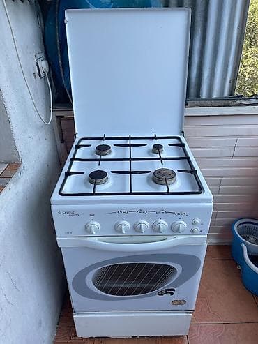 Gefest “Брест ” 3700-06 qaz plitəsi və soba - 4 gözlü qaz plitəsi — 3