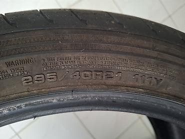senetsiz masin: 295/40 R21 GooD YeAr 4 edet ela veziyettde §inler Tecili - Ölçü — 3