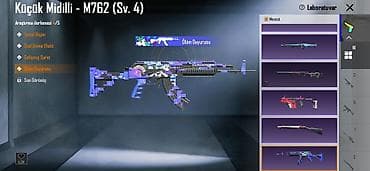 uzuk satışı: PUBG HESAB SATILIR🔥 71 lvl 77 destansı 187 silah deseni 16 yüksələn — 1