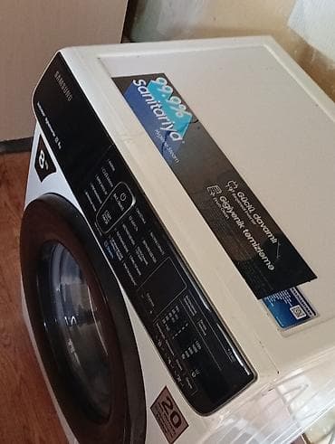 motorlar: Paltaryuyan maşın Samsung, 8 kq, İşlənmiş, Avtomat, Qurutmasız — 4