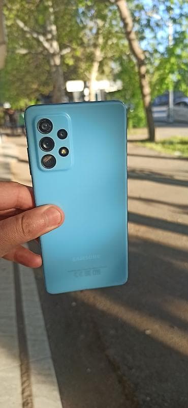 oyun telfonu: Samsung Galaxy A52, 128 GB, rəng - Mavi, İki sim kartlı — 1