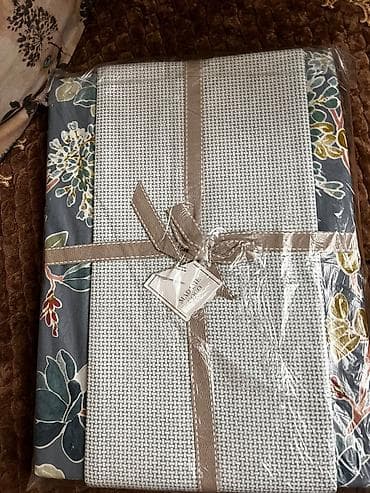 Dəsmallar: İki nəfərlik 4 fəsil Pambıq Yorgan üzü — 2