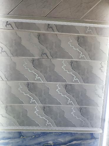 panel dekor: Mərmər naxışlı divar/asma tavan panelləri - Material: PVC əsaslı — 1