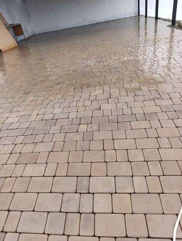 duz corek: Tamet döşəmə xidməti – dekorativ beton/daş təməli ilə həyət və giriş — 34