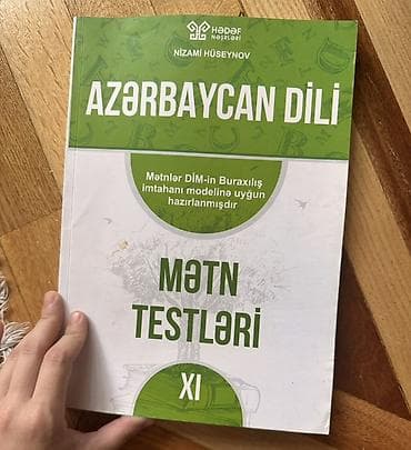 Məhsul: Hədəf Azərbaycan dili – Mətn Testləri (XI sinif) Müəllif — 1