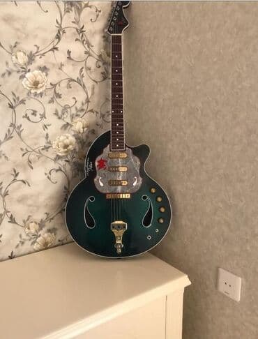 Yarım-akustik elektrik gitara - Gövdə: f-deşikli, yarım-akustik lalafo.az -da Yarım-akustik elektrik gitara - Gövdə: f-deşikli, yarım-akustik