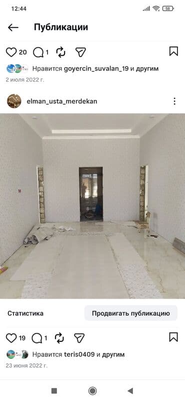 ремонт под ключ: Instagram: (Elman usta merdekan) Təsvir: “hər növ təmir — 9