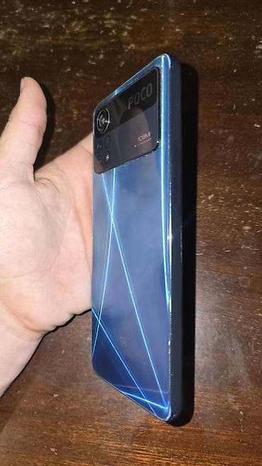 куплю морозилку б у: Poco X4 Pro, цвет - Голубой, Сенсорный — 4