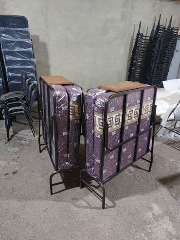 купить раскладушку в баку: Новый, Раскладушка с мочалкой — 3