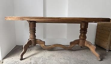 sdolar: Qonaq masası, İşlənmiş, Açılmayan, Oval masa — 2