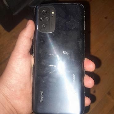 rəsmi note 10: Redmi Note 10, 128 GB, rəng - Qara, Barmaq izi — 3