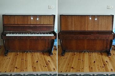 Pianino 3 pedalli. Baxcada istifade edilib. Tam islekdir. Qiymet 250 at lalafo.az Pianino 3 pedalli. Baxcada istifade edilib. Tam islekdir. Qiymet 250