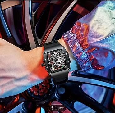 g8 max saat: Məhsul: Skelet üslublu idman saatı – qara korpus, qara qayış Hədiyyə — 4