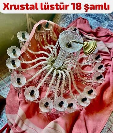 metbex ucun cilciraqlar: Çılçıraq, 10 və daha çox lampa — 1