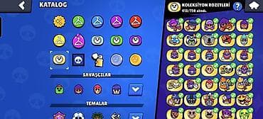 Brawl Stars hesabı satılır 62 K kupa - 101 — 9