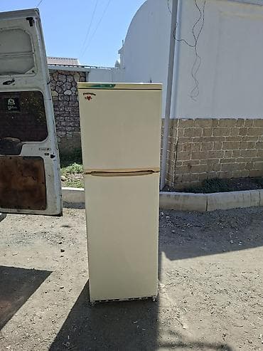 İşlənmiş 2 qapılı Stinol Soyuducu Satılır, rəng - Ağ