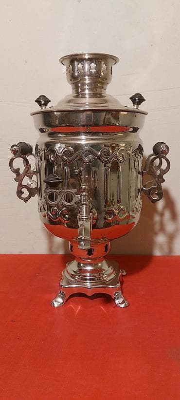 silver et ceken: 1980-ci illərin Tula isyehsalı samavarlar 1-2-3 litrlikdir — 1