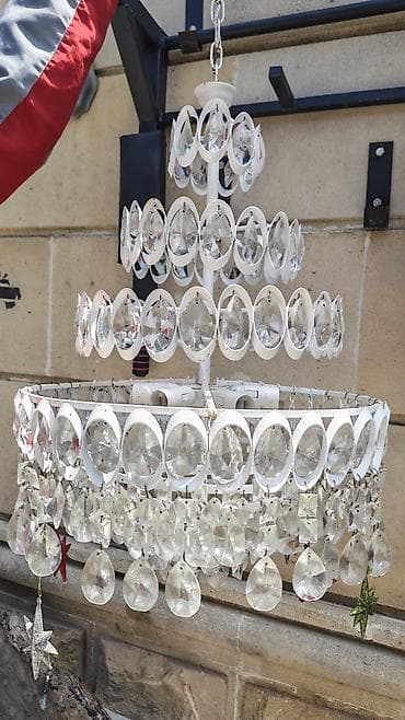 first class coffee: Çılçıraq, 7 lampa, Metal — 3