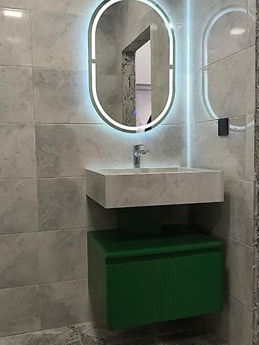 LED işıqlı güzgü və asma vanna otağı dolabı dəsti - Dəst tərkibi