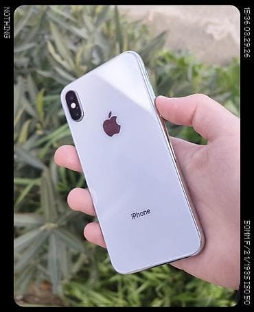 iphone 30: IPhone X, 64 GB, Gümüşü, Simsiz şarj — 6