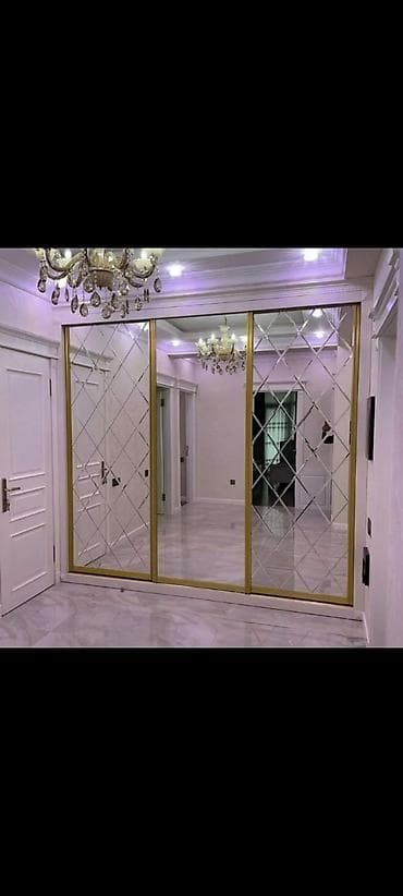 Düz dolab, Yataq otağı üçün, Qarderob, Açılan