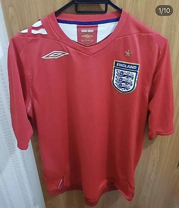 Futbolka, Umbro, M, rəng - Qırmızı