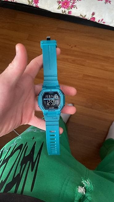 Наручные часы: Наручные часы, Timex, цвет - Голубой — 1