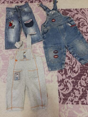 kişilər üçün cins kostyumlar: Джинсы, Унисекс, 9 - 12 мес., Mothercare — 17