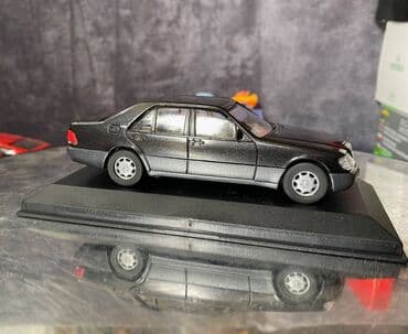 metbex tavan modelleri: Коллекционная модель Mercedes-Benz S600 W140 Limousine black 1998 CEF — 19