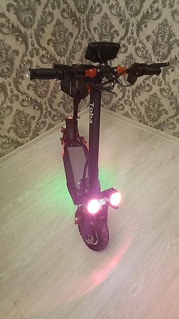 samkat: Elektrikli skuter – Toba - Güclü ön ikiqat LED fənərlər və arxa STOP — 2