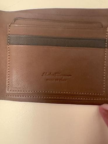 Salvatore Ferragamo kişi pulqabısı İSTİFADƏ EDİLMƏYİB! YENİ QALIB — 2