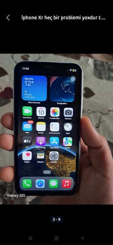 iphone 5 's: IPhone Xr, 64 GB, Ağ, Face ID — 7