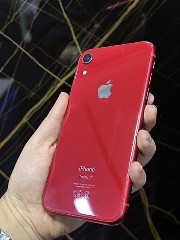 iphone 8 plus irşad: IPhone Xr, Qırmızı, Simsiz şarj — 1