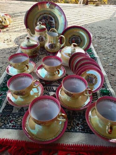 Çay dəsti, rəng - Bej, Keramika, Madonna, 6 nəfərlik, Almaniya lalafo.az -da Çay dəsti, rəng - Bej, Keramika, Madonna, 6 nəfərlik, Almaniya