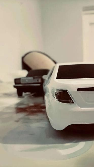 заказать модель машины: Masaüstü üçün model avtomobil dəsti - 1 ədəd ağ sedan model avtomobil — 3