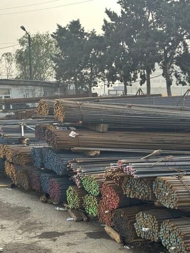 Armatur dəmiri və metal profillər - Müxtəlif diametrdə armatur