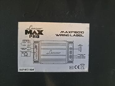Автоэлектроника: Lanzar 3000.1 brazilya plata tecili satilir — 2