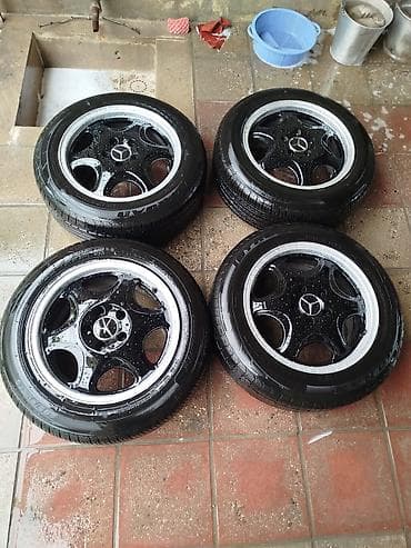 avto elan: Disk təkər Mercedes-Benz 205 / 50 / R 16, 5 Boltlu — 3