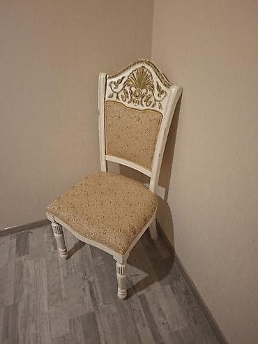 Alətlər: Qonaq otağı üçün, Açılmayan, Dördbucaq masa, 6 stul — 2