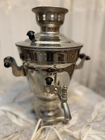 demir su cen: Yeni Elektrik Samovar, 3 l, Ünvandan götürmə — 3