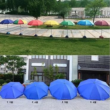 Дом и сад: Zontik Çətir ☂️ Çimərlik üçün çətir Diametri 150sm dən ~ 260sm kimi — 3